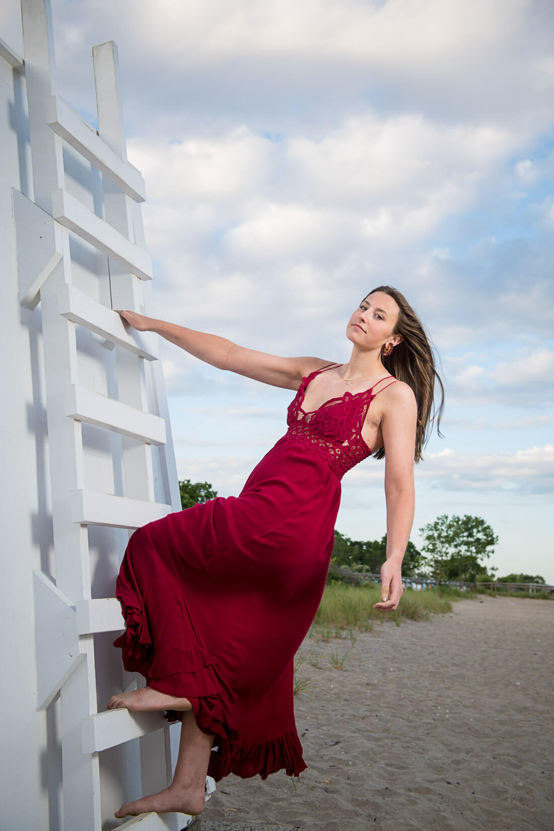 NMHS Senior Portraits beach