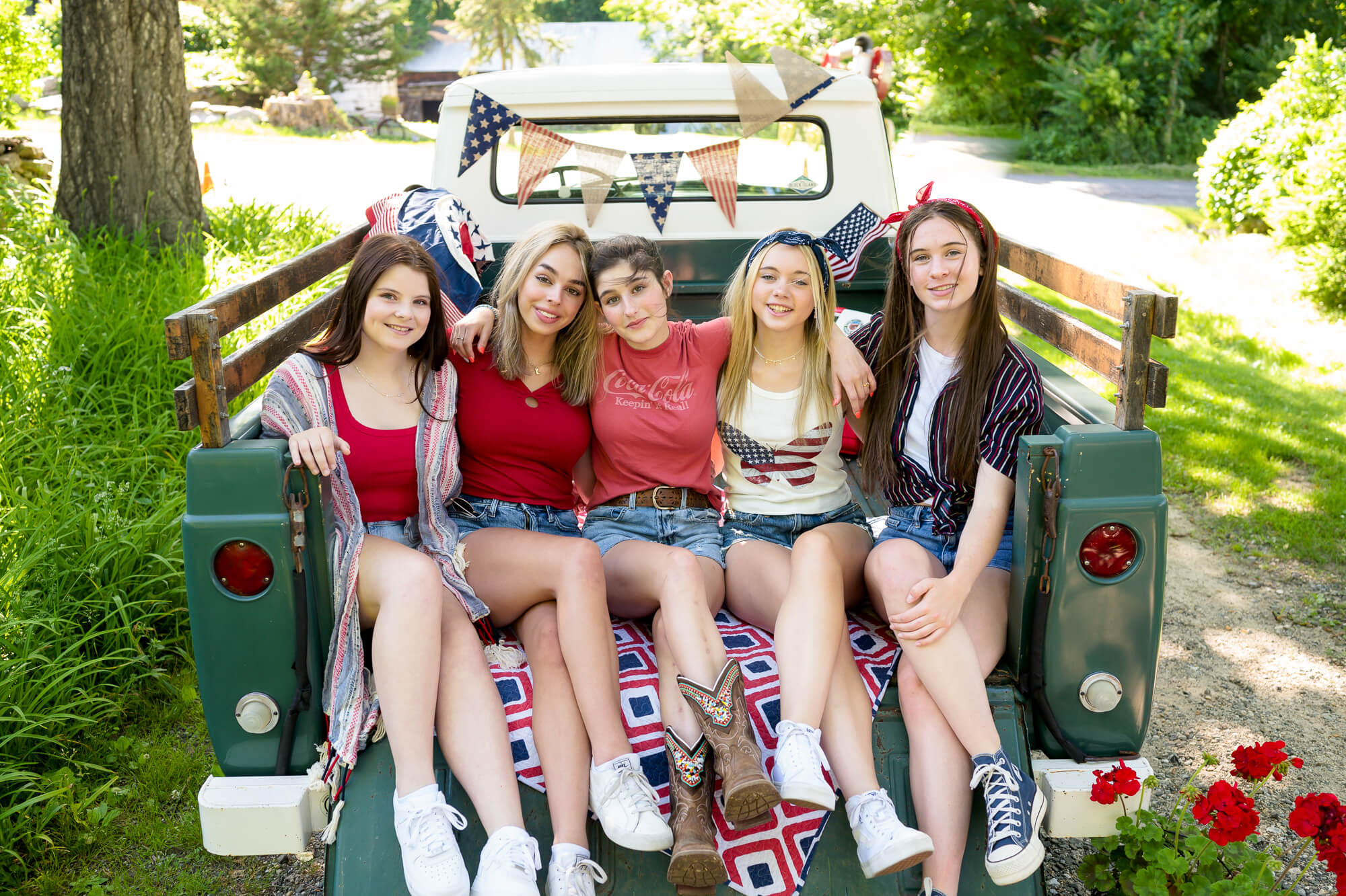 july 4th teen group shoot