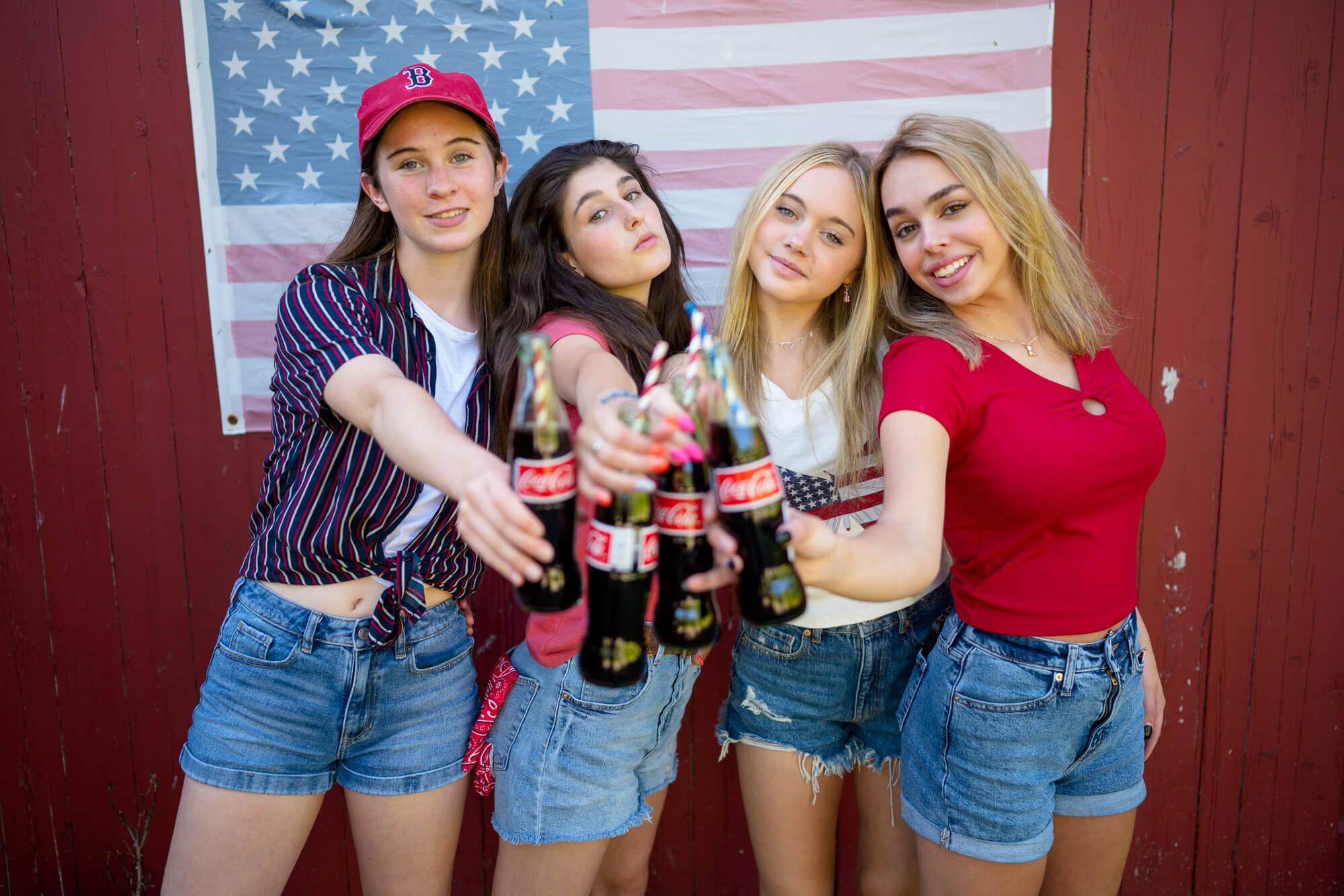 july 4th teen group shoot