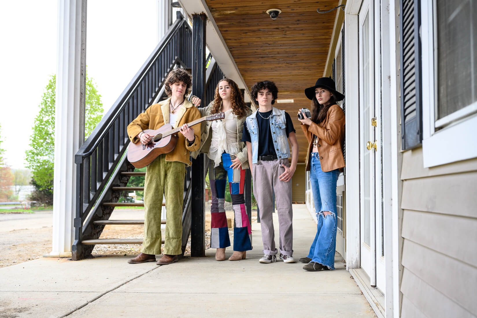 Daisy Jones and the Six styled photo shoot with the Planet Photo Tribe