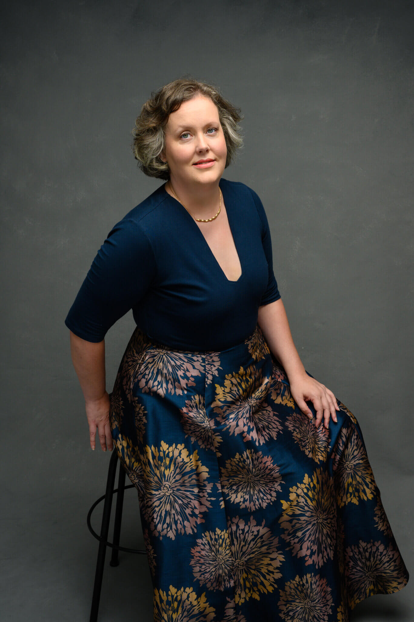 survivor portraits experience emily in New Milford CT studio