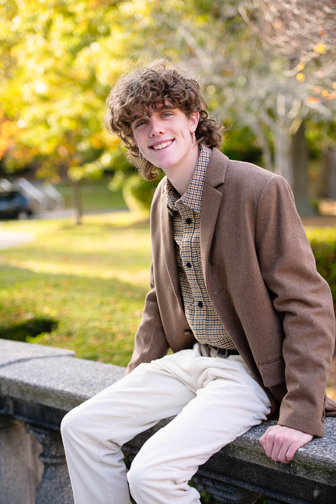Senior photos Amity HS Senior Declan in Milford CT