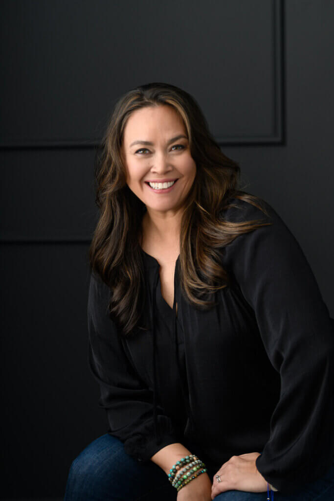 survivor portraits CT looking relaxed and confident