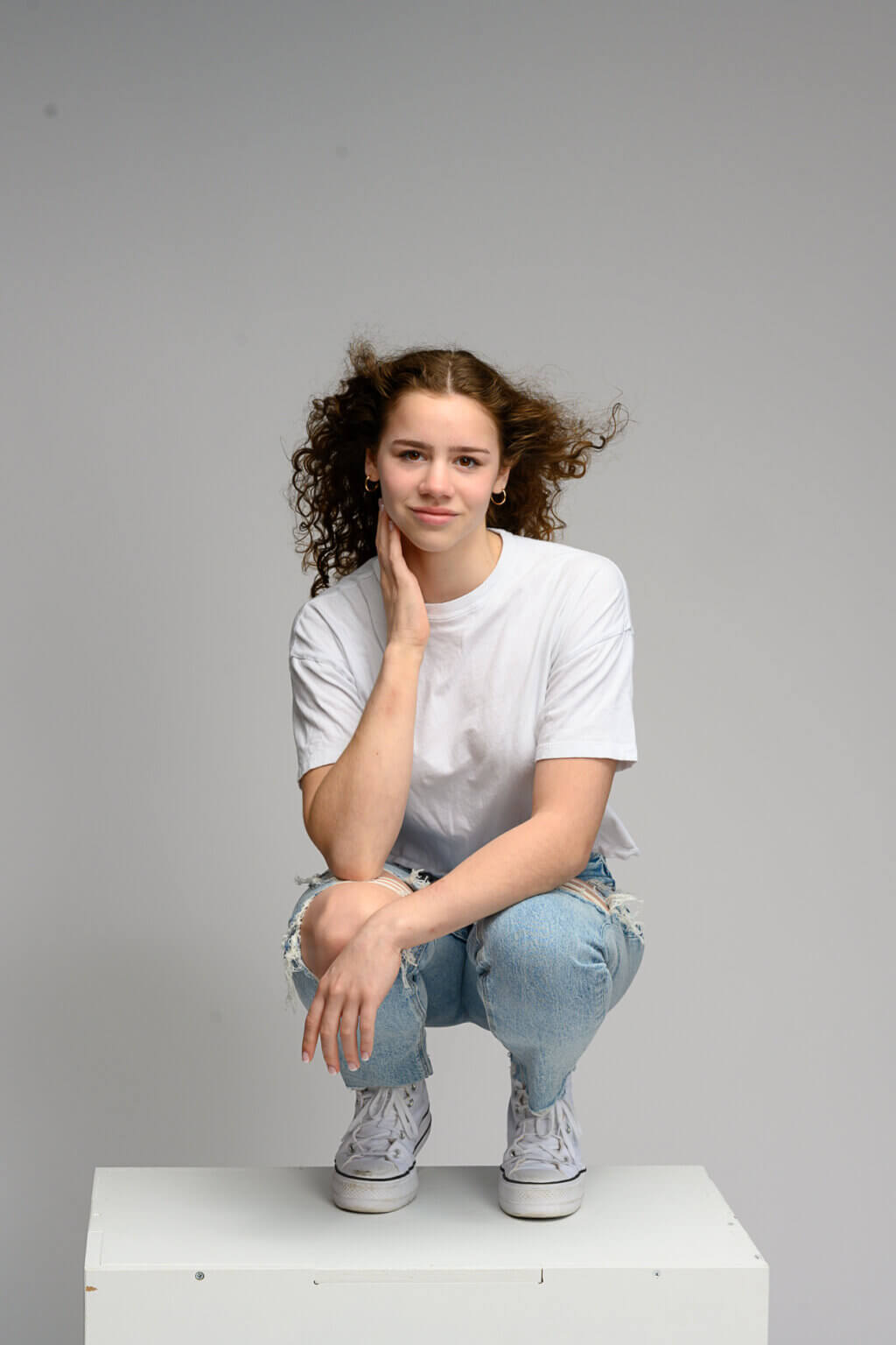 Classic Gap styled photoshoot Regan