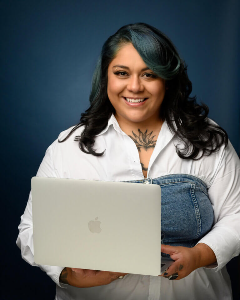 Casual branding portrait that shows personality