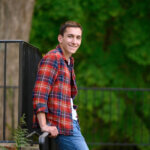 Senior Portraits Guys wear plaid shirts