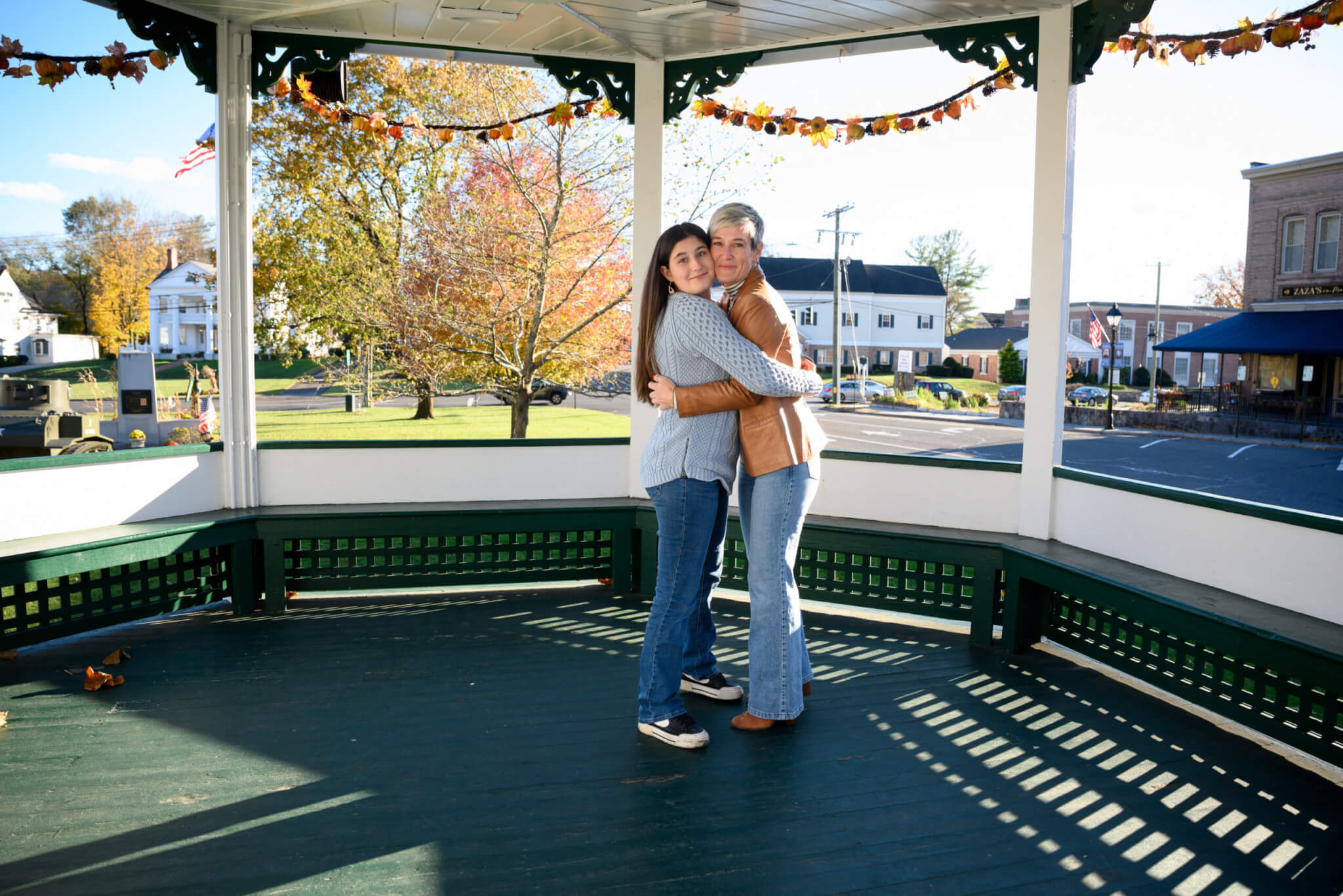 Gilmore Girls inspired photoshoot with Mother and daughter in New Milford CT