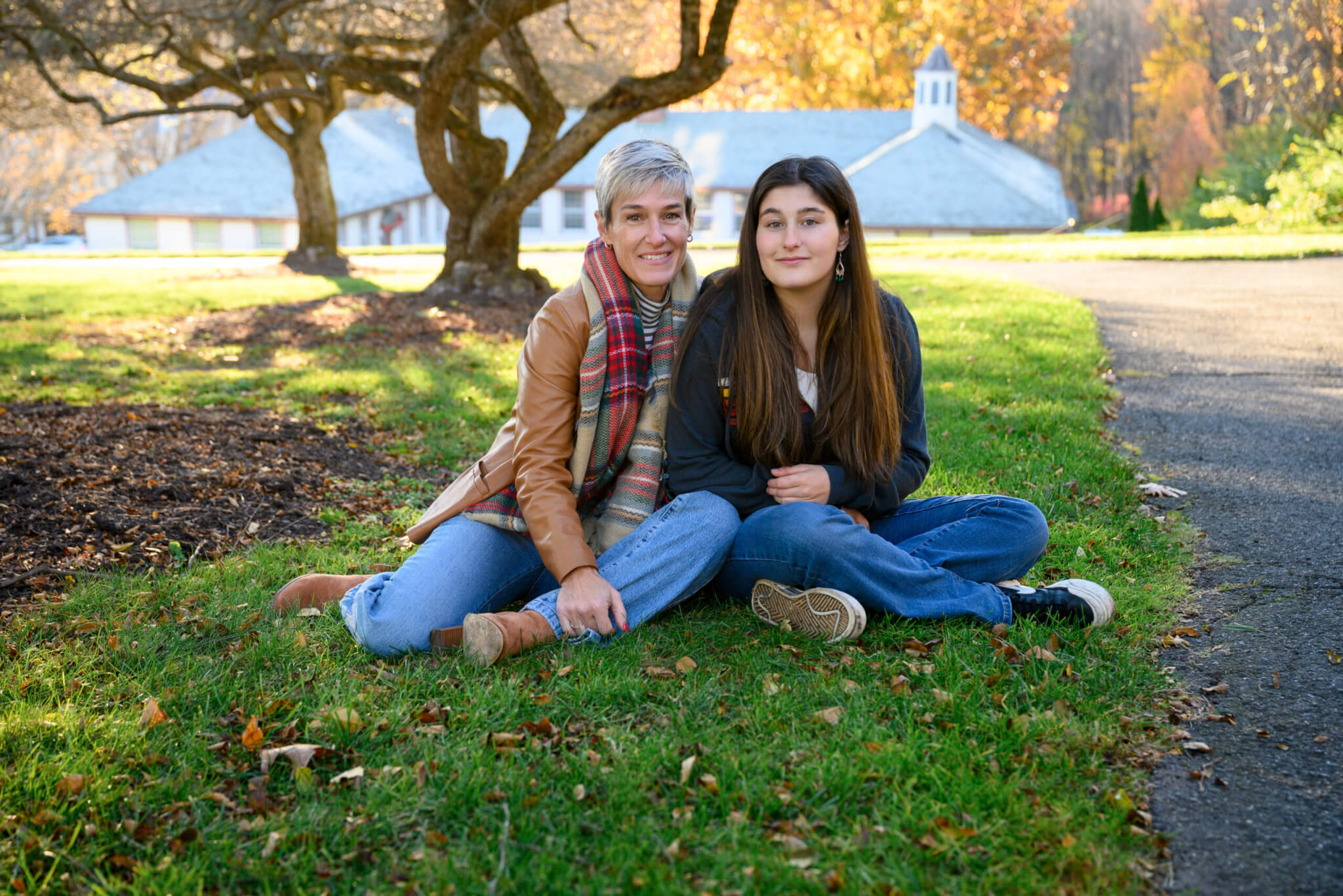 Gilmore Girls inspired photoshoot with Mother and daughter in New Milford CT